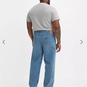 Levi's Blue Relaxed Fit Jeans with Classic Style 52x28 denim LEVIS 550